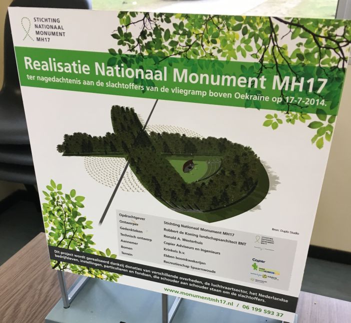 Beregeningsinstallatie voor Nationaal Monument MH17