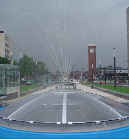 Fontein Parkeergarage Nijmegen